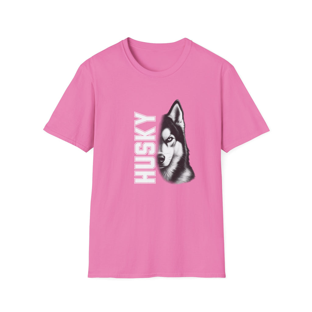 Siberian Husky On Duty - Supersoft Unisex T-shirt