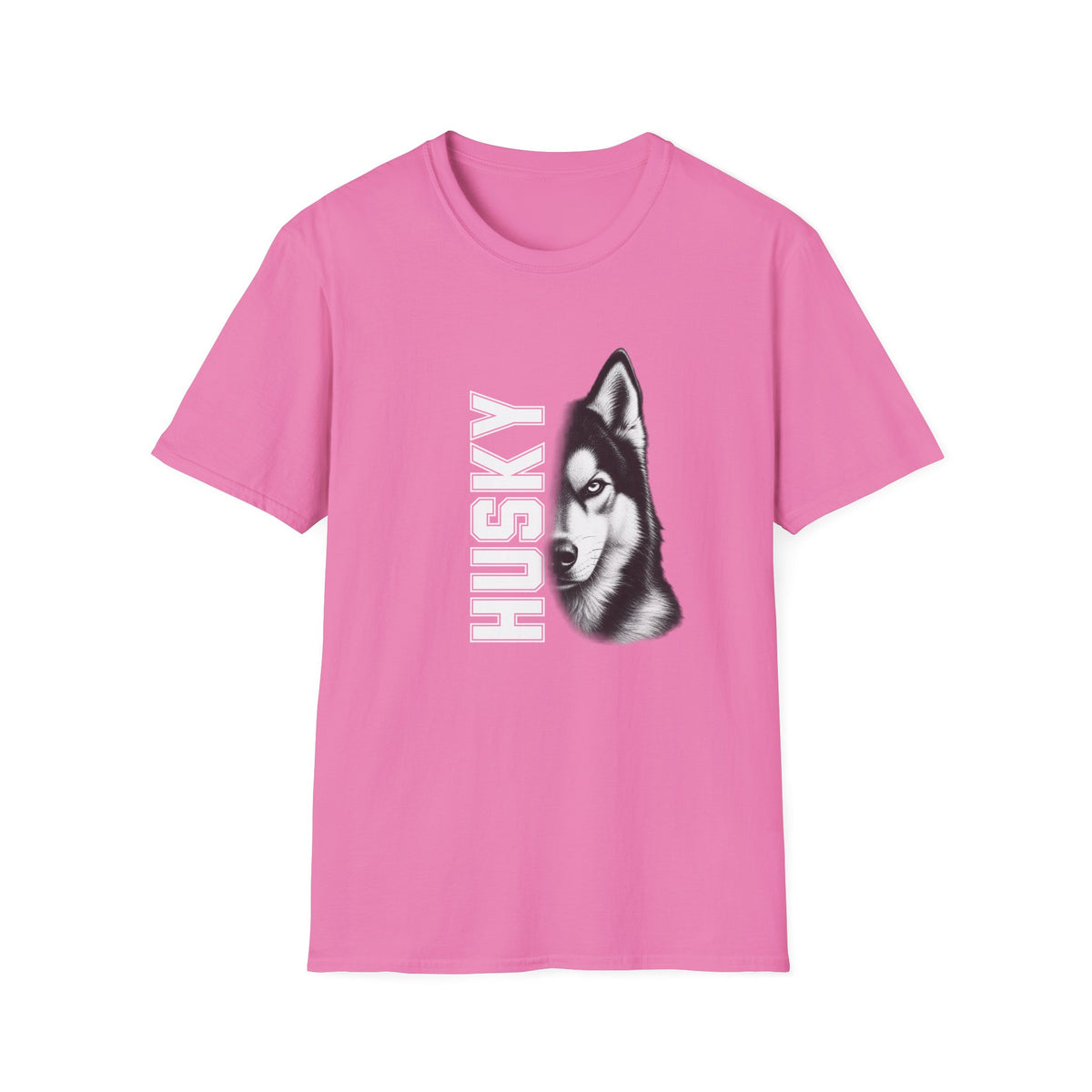 Siberian Husky On Duty - Supersoft Unisex T-shirt