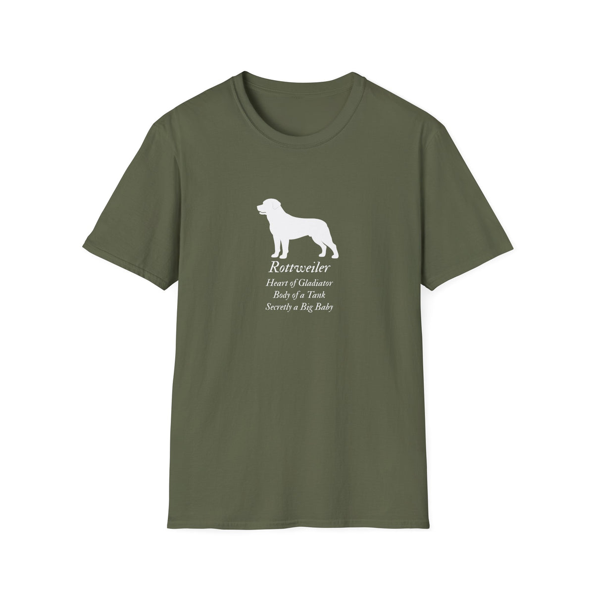Heart of a Lion - Rottweiler – Supersoft Unisex T-Shirt
