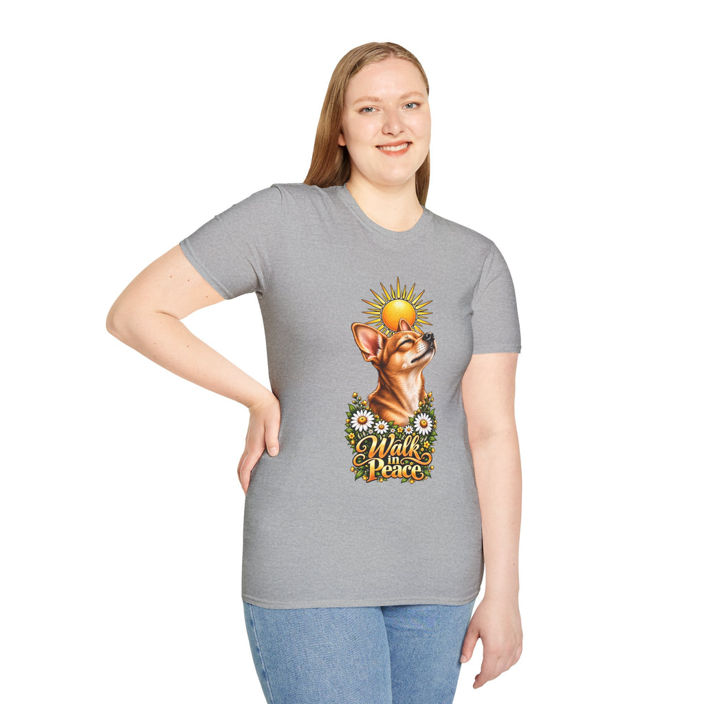 Walk in Peace - Chihuahua - Supersoft Unisex T-shirt