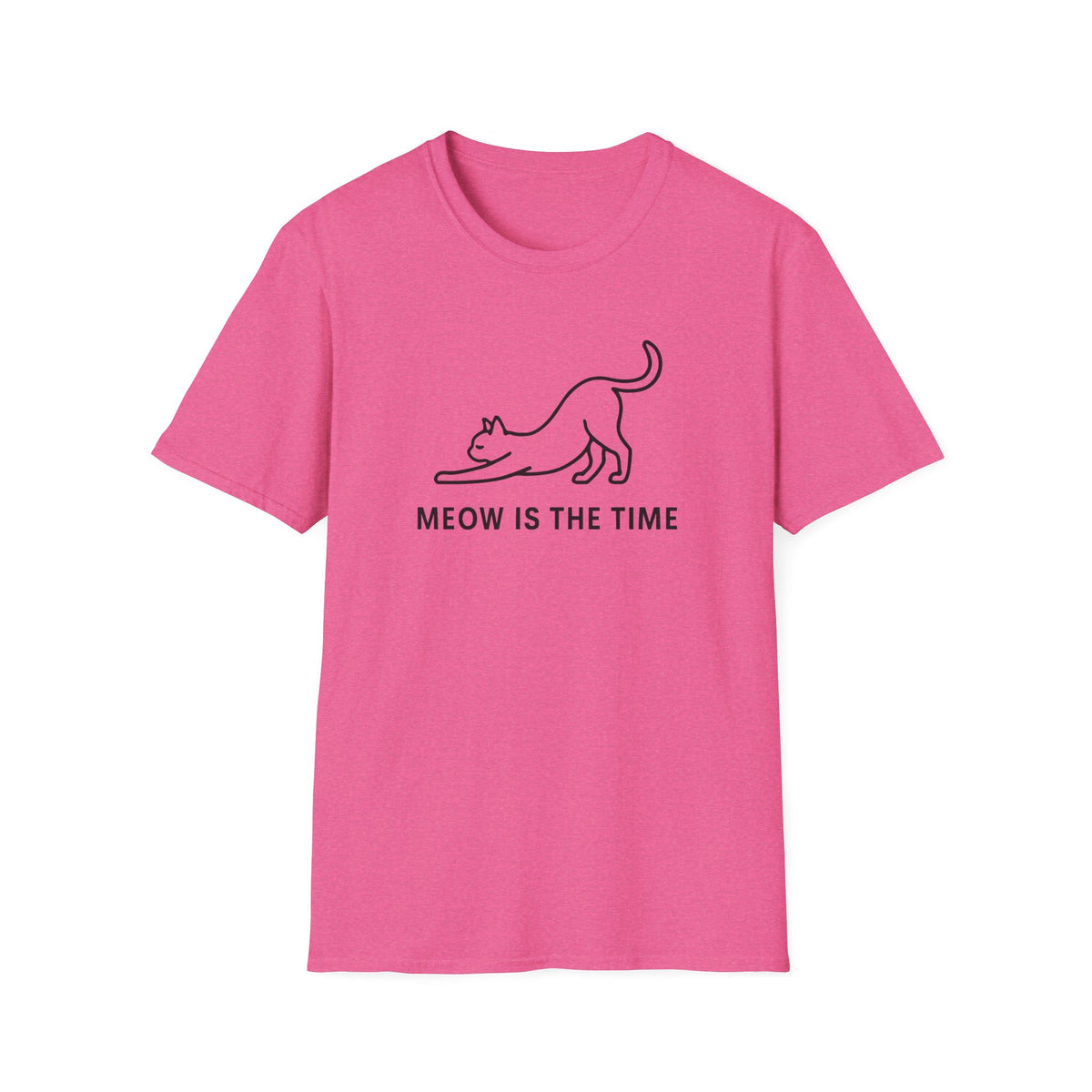 Meow Is The Time –  Supersoft Unisex T-Shirt