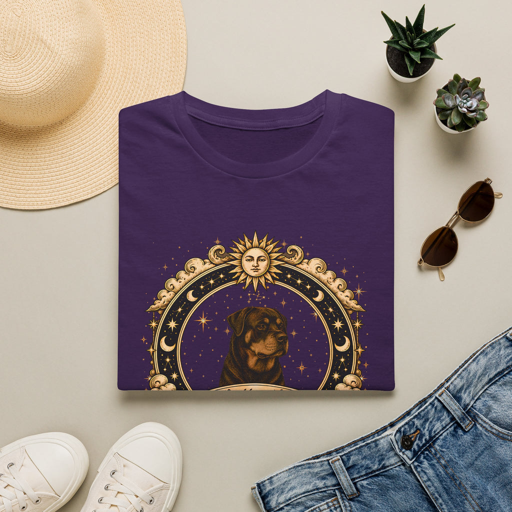 Zodiac Sagittarius Rottweiler - Dog Horoscope Star Sign - Supersoft Unisex Funny T-shirt