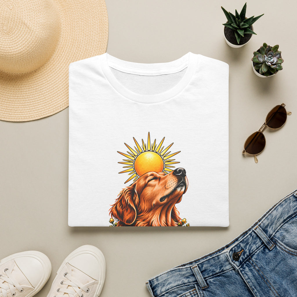 Faith Leads the Way - Golden Retriever - Supersoft Unisex T-shirt