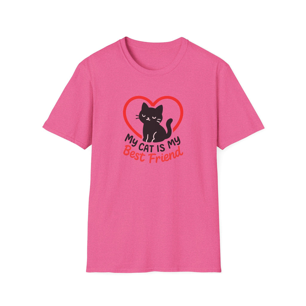 My Cat Is My Best Friend Cat –  Supersoft Unisex T-Shirt