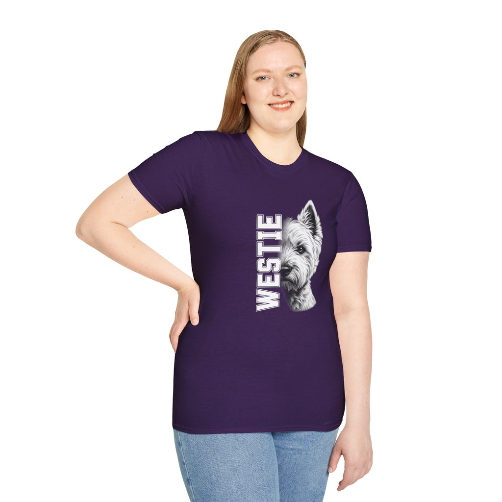 West Highland Terrier On Duty - Supersoft Unisex T-shirt