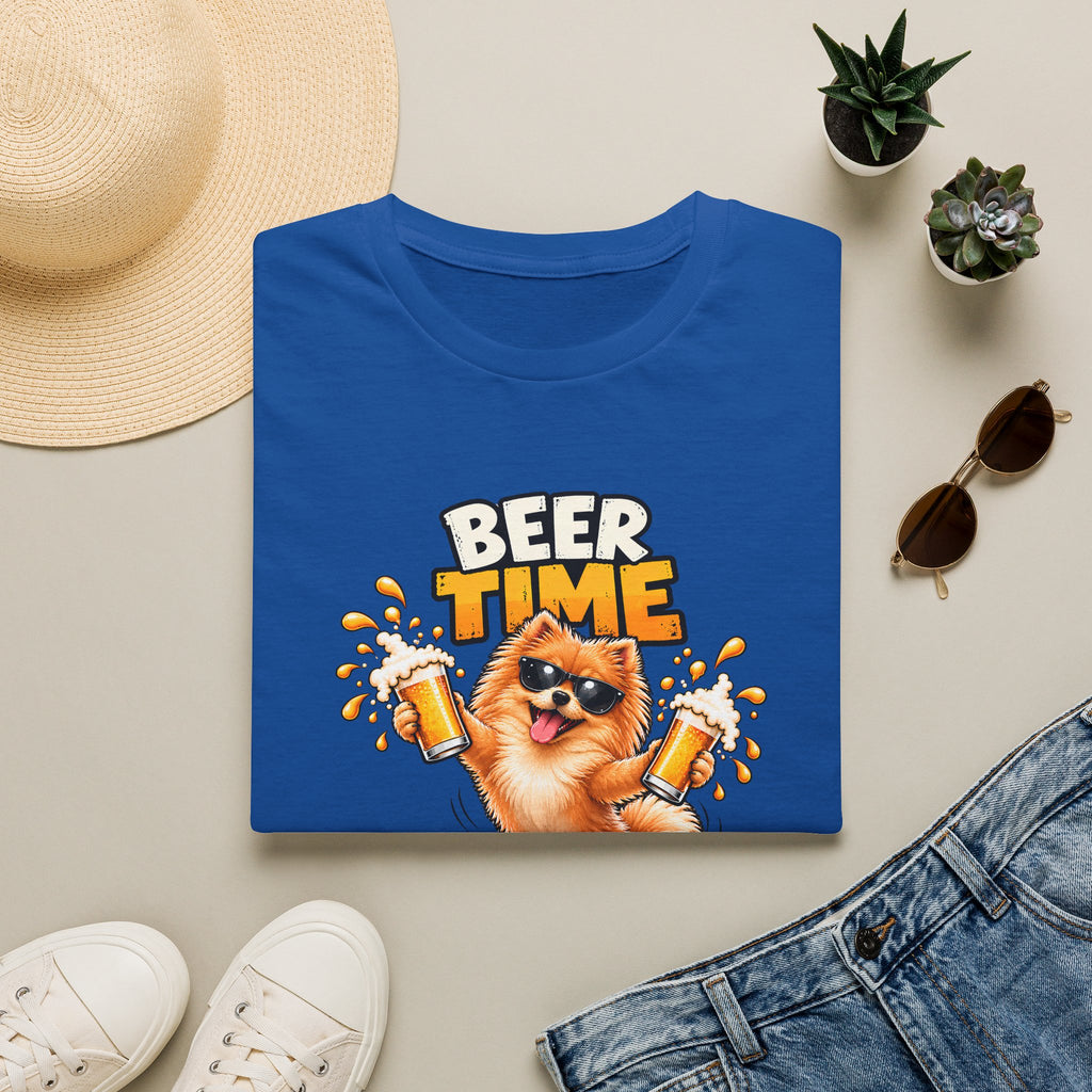 Beer Time, Madafakas! – Pomeranian - Supersoft Unisex T-shirt