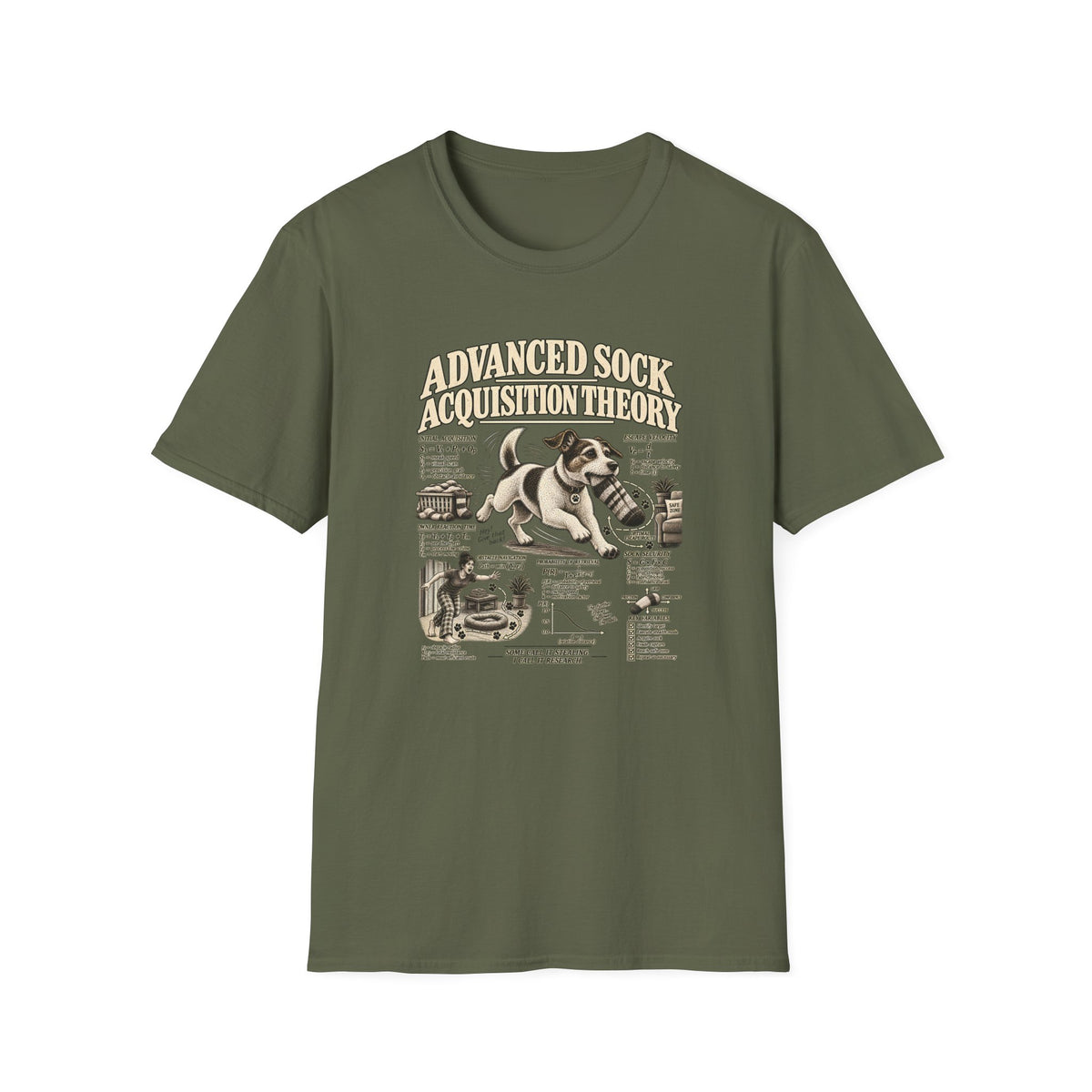 Advanced Sock Acquisition Theory –  Supersoft Unisex T-Shirt
