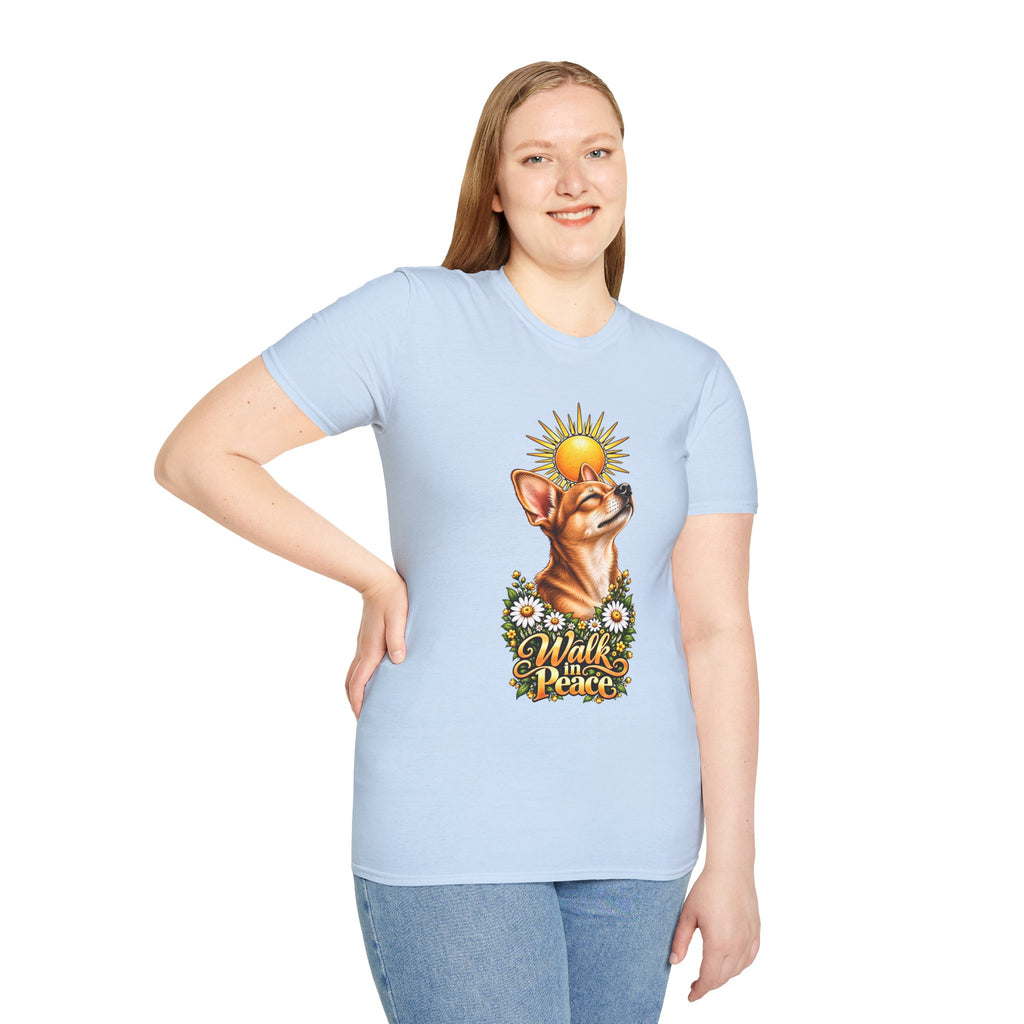 Walk in Peace - Chihuahua - Supersoft Unisex T-shirt