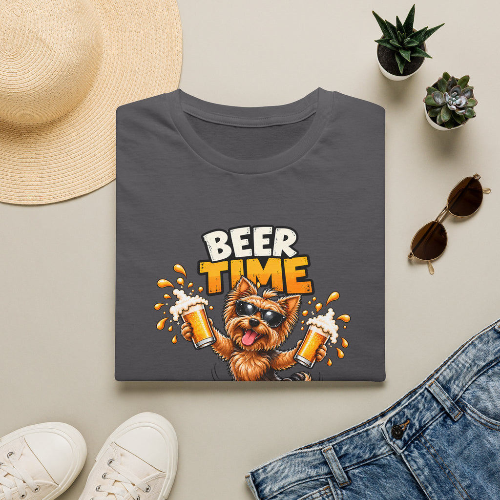 Beer Time, Madafakas! – Yorkshire Terrier - Supersoft Unisex T-shirt