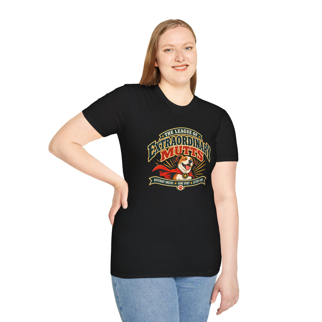 The League of Extraordinary Mutts - Supersoft Unisex T-shirt