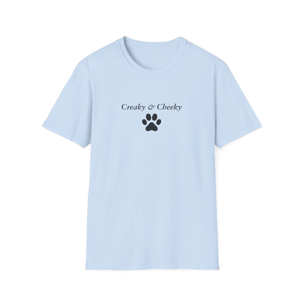 Adopted & Adored – Creaky & Cheeky –  Supersoft Unisex T-Shirt