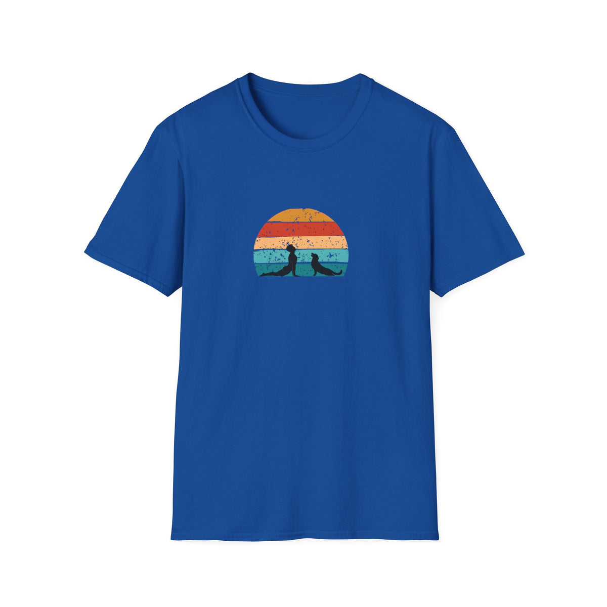 Downward Dog...With My Dog –  Supersoft Unisex T-Shirt