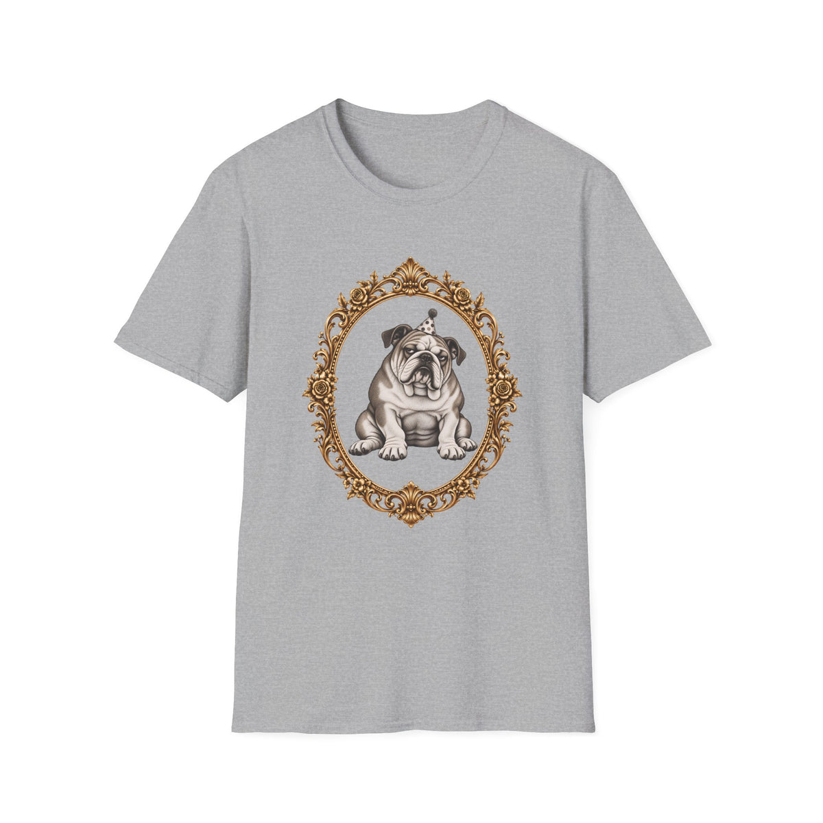 The Reluctant Party Animal – British Bulldog - Supersoft Unisex T-shirt