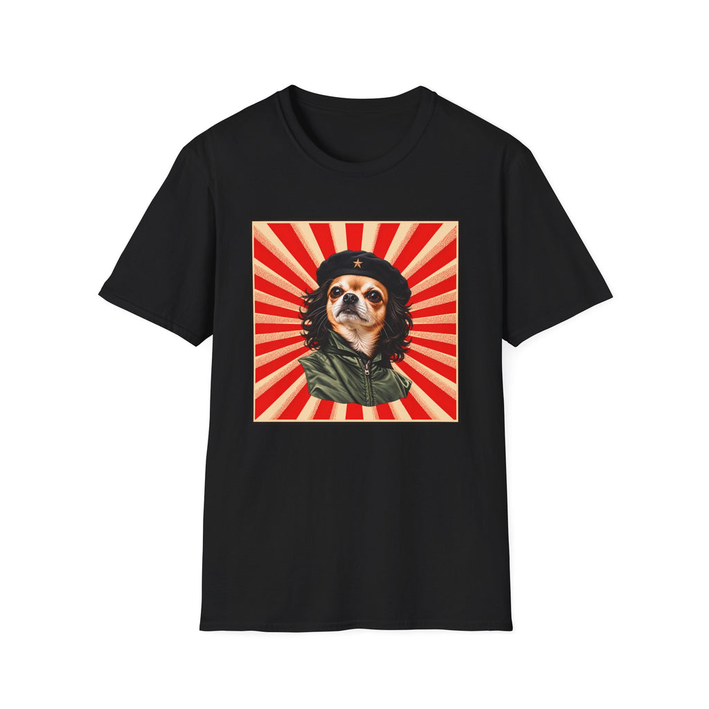 Chih Guevara – The Pawvolution Begins! - Supersoft Unisex T-shirt