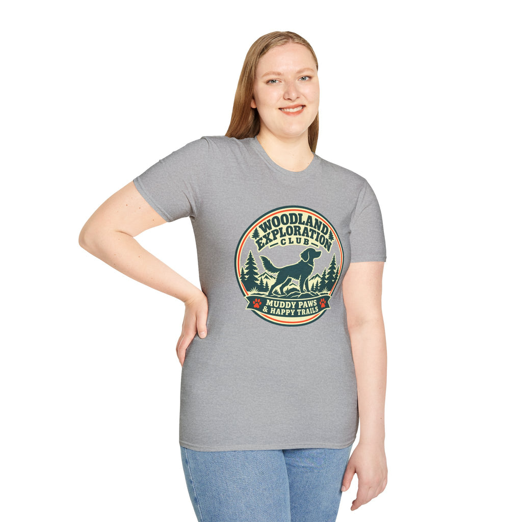 The Woodland Exploration Club - Supersoft Unisex T-shirt