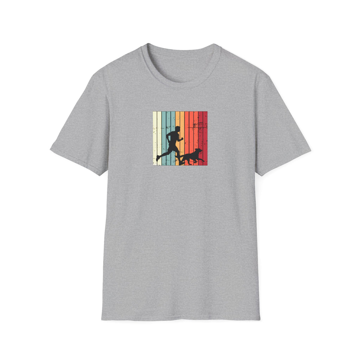 Running With My Best Friend –  Supersoft Unisex T-Shirt