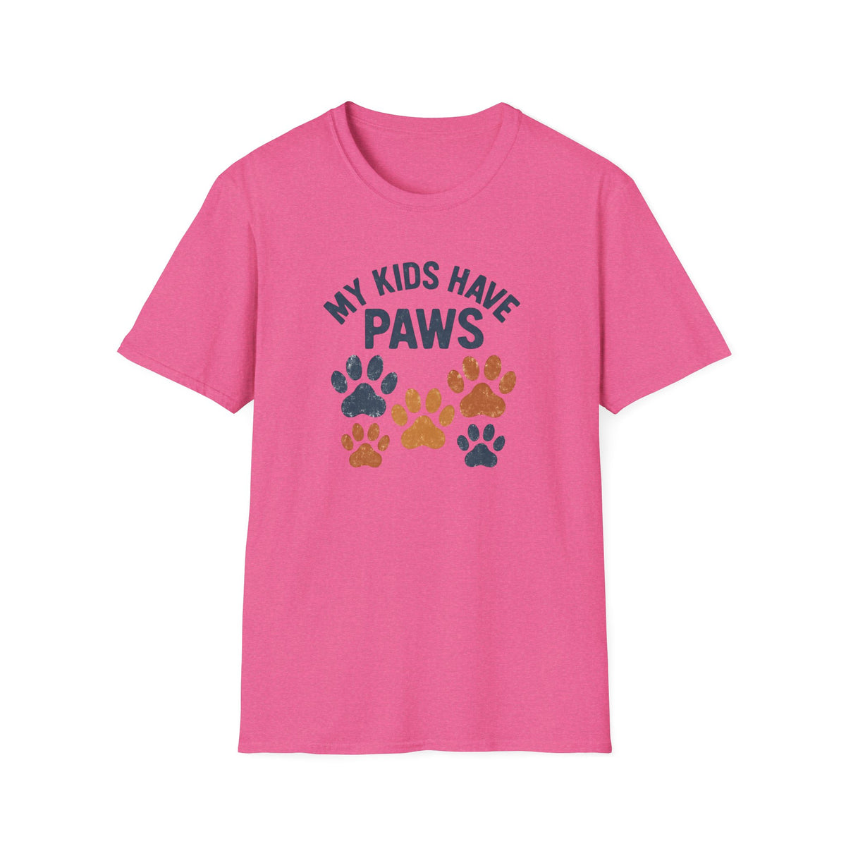 My Kids Have Paws –  Supersoft Unisex T-Shirt