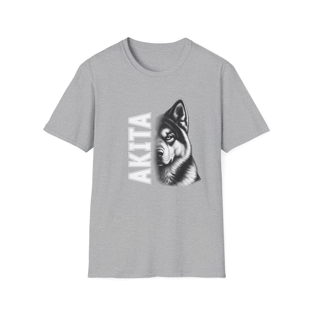 Akita On Duty - Supersoft Unisex T-shirt