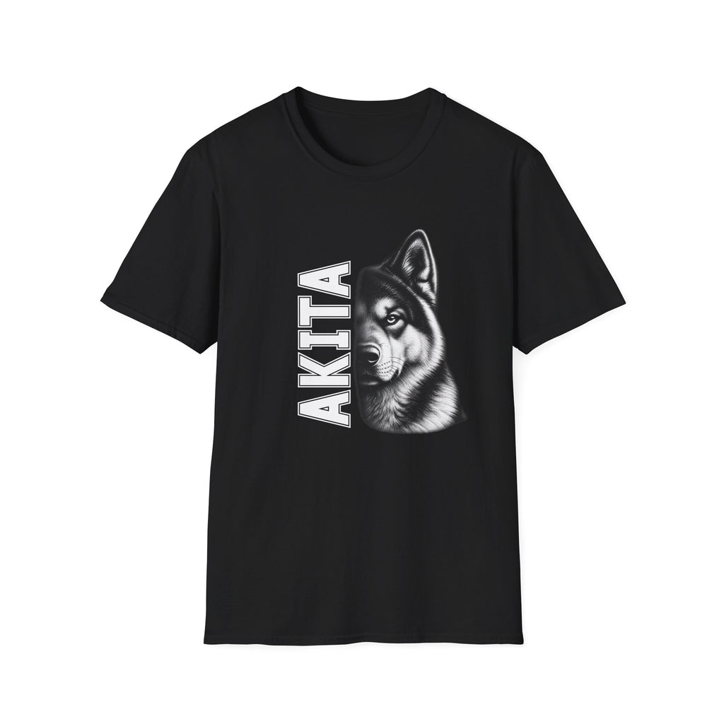 Akita On Duty - Supersoft Unisex T-shirt