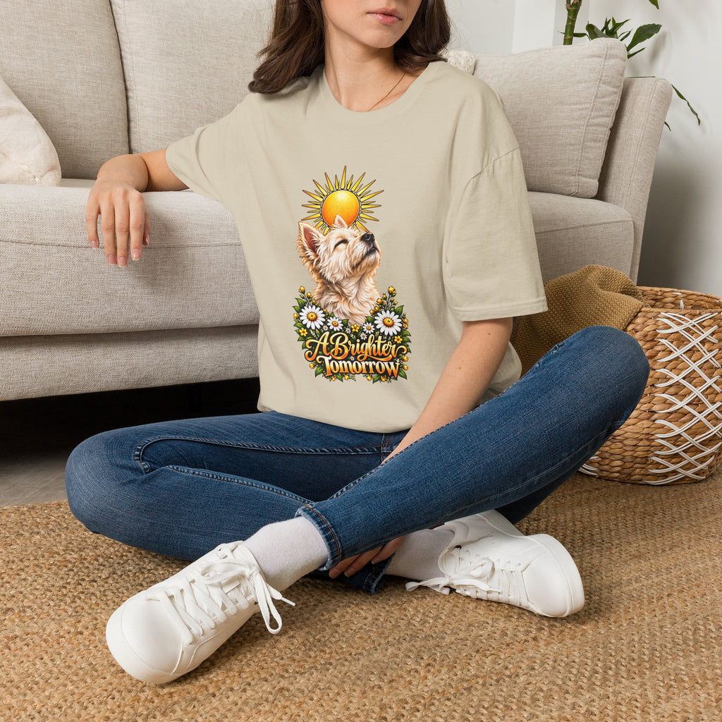 A Brighter Tomorrow - West Highland Terrier - Supersoft Unisex T-shirt