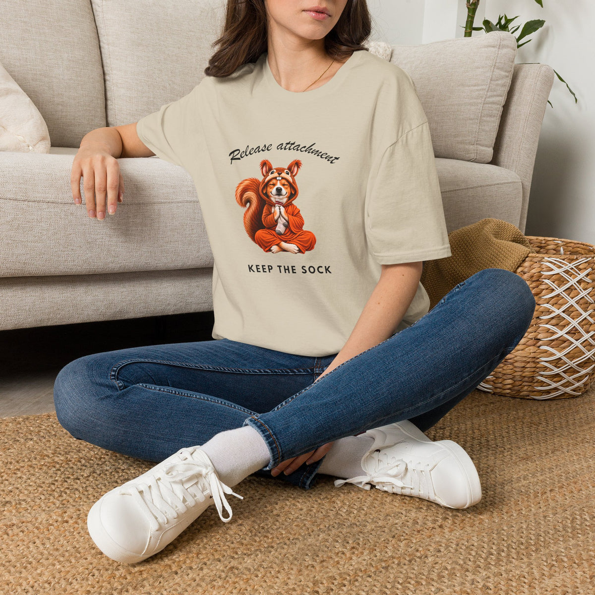 Good Boy's Guide to Enlightenment – Release Attachment, Keep the Sock –  Supersoft Unisex T-Shirt