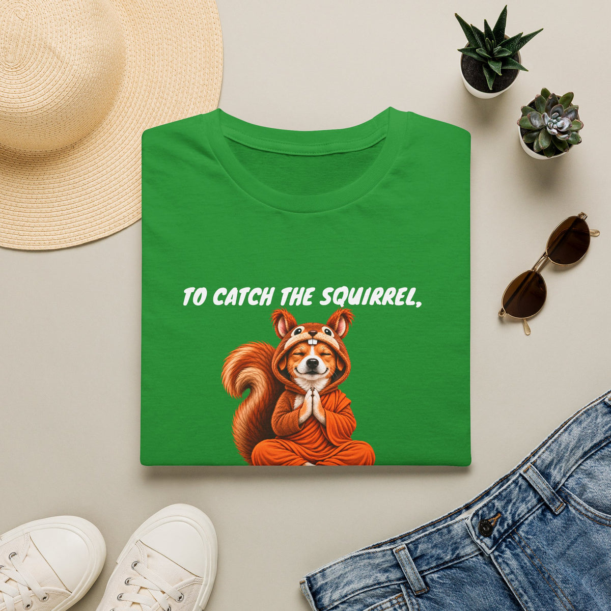 Good Boy's Guide to Enlightenment – To Catch the Squirrel –  Supersoft Unisex T-Shirt