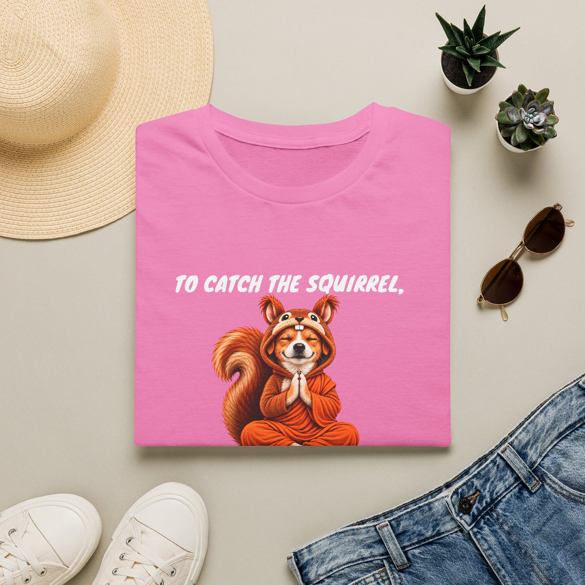Good Boy's Guide to Enlightenment – To Catch the Squirrel –  Supersoft Unisex T-Shirt