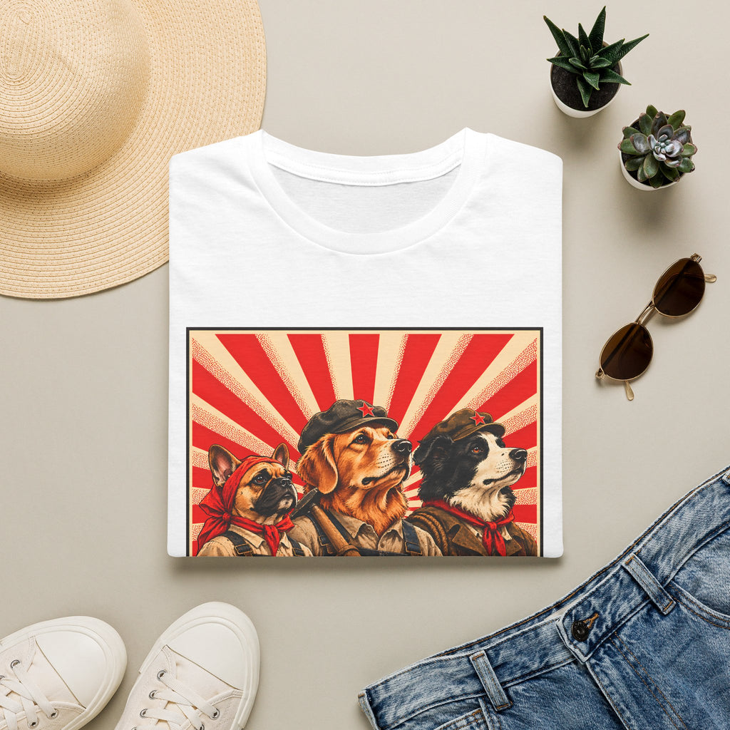 Seize the Means of Pawduction! – The Canine Workers' Revolution - Supersoft Unisex T-shirt