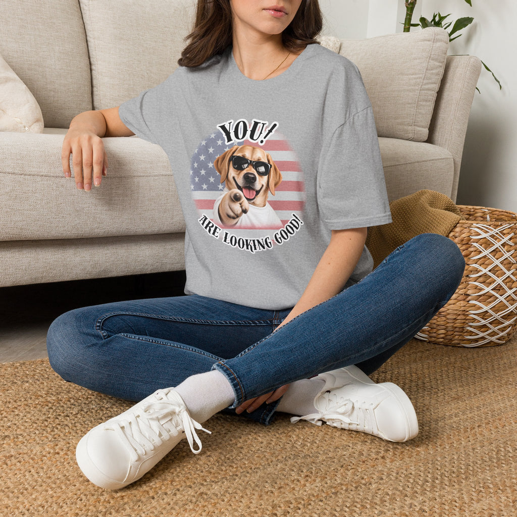 YOU!...Are Looking Good! – Labrador - Supersoft Unisex T-shirt