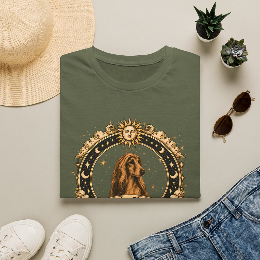 Zodiac Scorpio Afghan Hound - Dog Horoscope Star Sign - Supersoft Unisex T-shirt