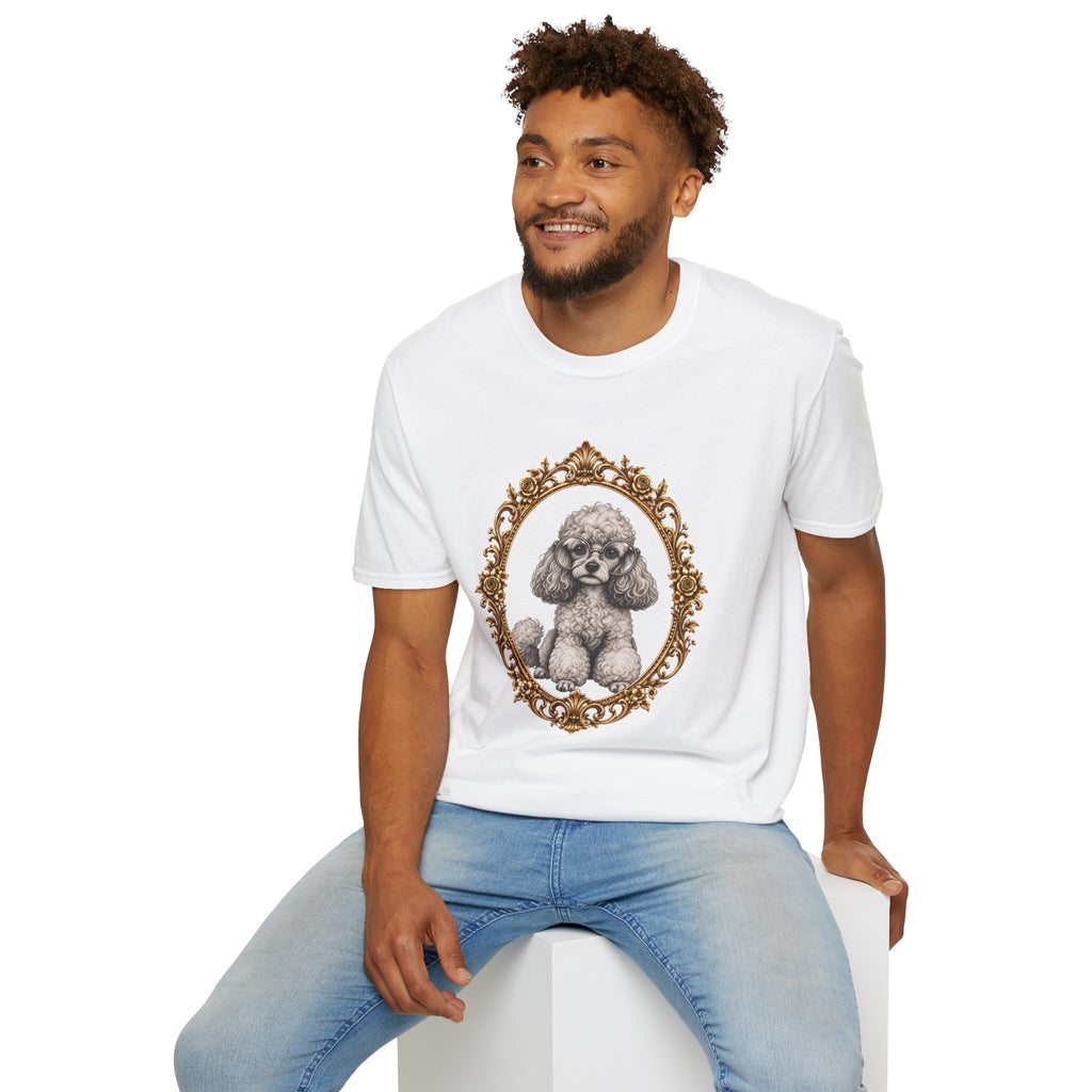 The Esteemed Lady Pawsworth – Poodle - Supersoft Unisex T-shirt