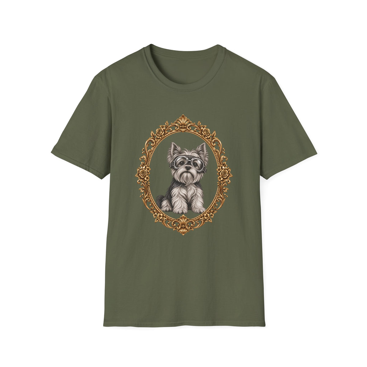 The Flying Yorkie – Yorkshire Terrier - Supersoft Unisex T-shirt