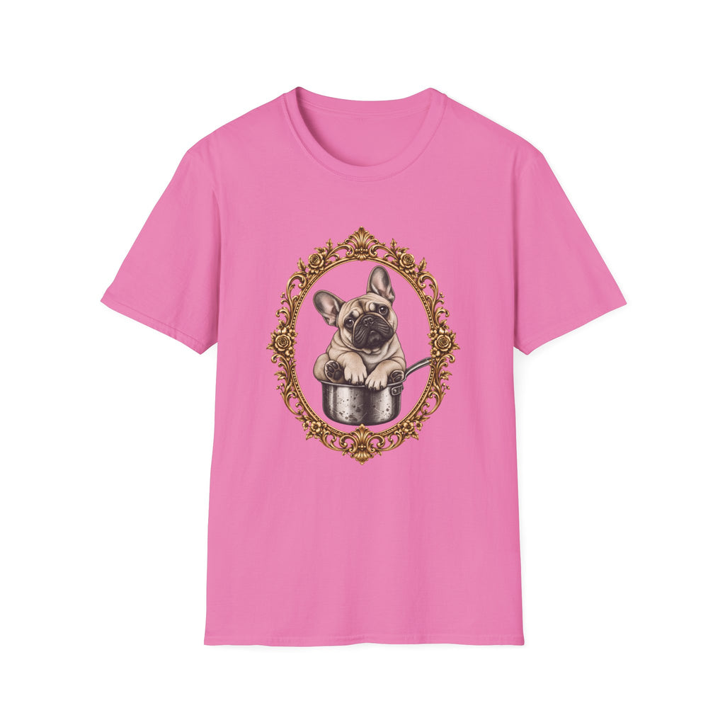 The Duke of Dinner – French Bulldog - Supersoft Unisex T-shirt