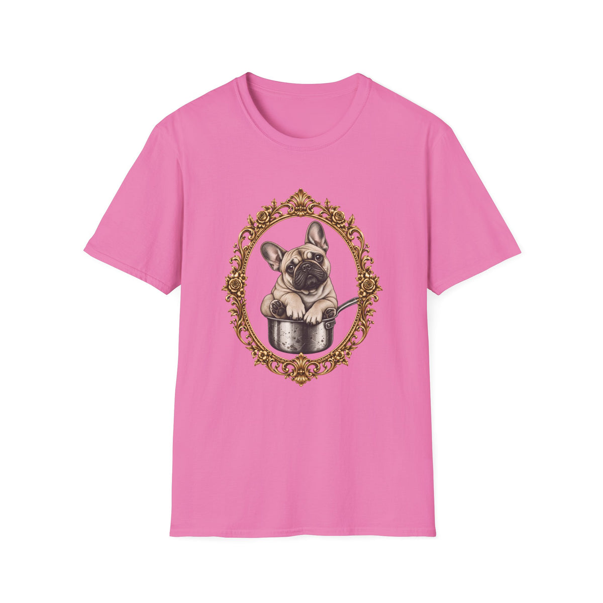 The Duke of Dinner – French Bulldog - Supersoft Unisex T-shirt