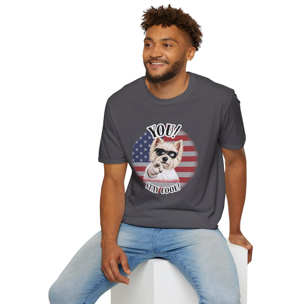 YOU!...Stay Cool! – West Highland Terrier - Supersoft Unisex T-shirt