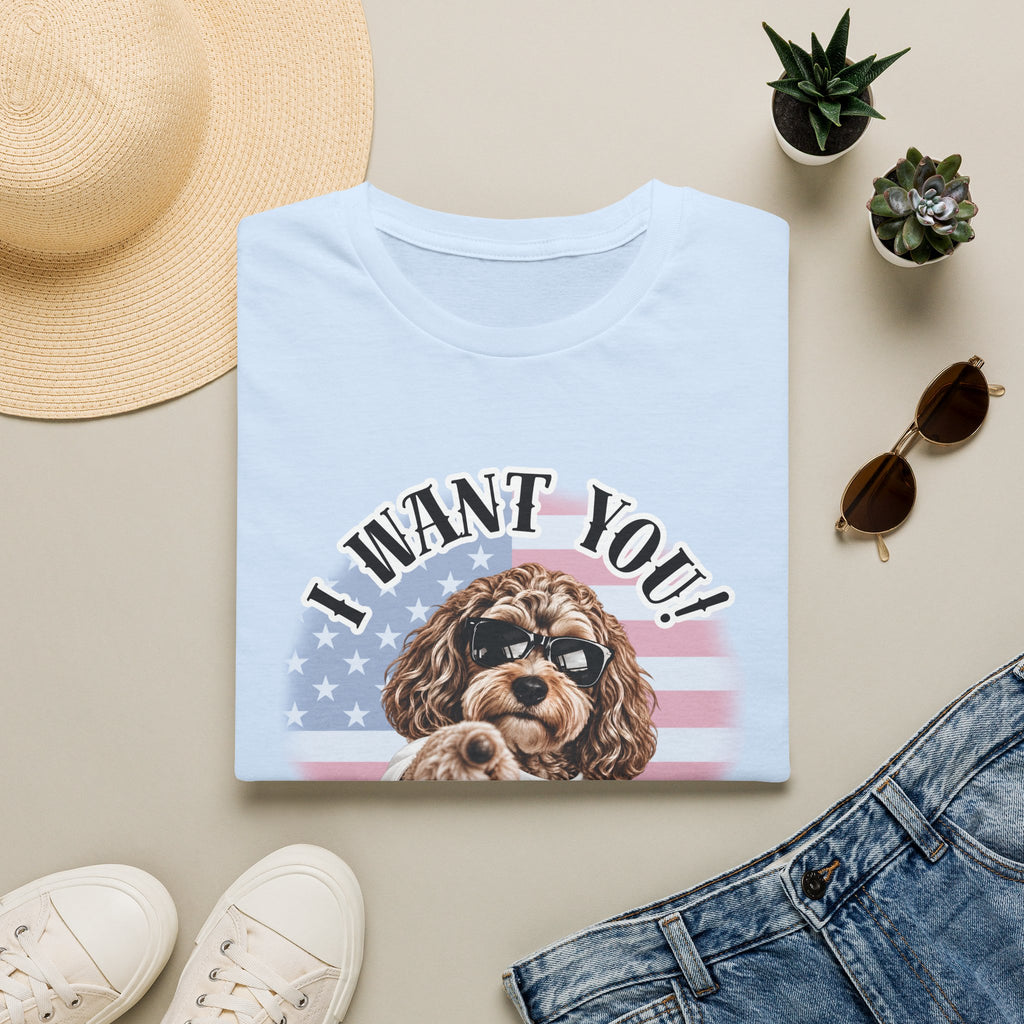 I WANT YOU!...To Pay the Cheese Tax! – Cockapoo - Supersoft Unisex T-shirt