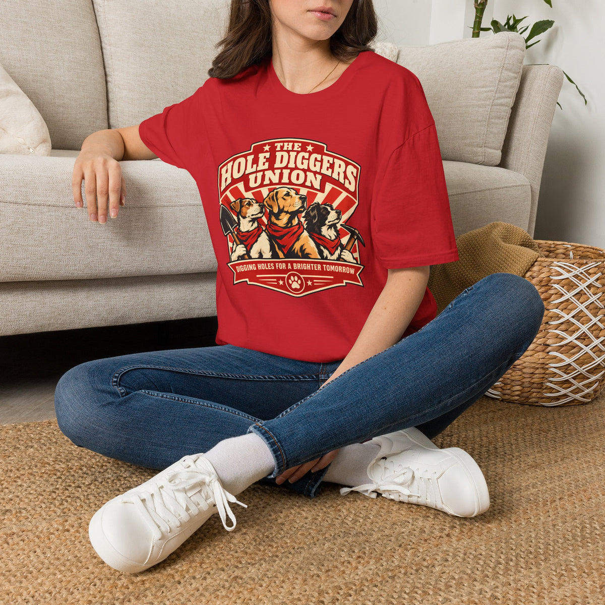 The Hole Diggers Union - Supersoft Unisex T-shirt