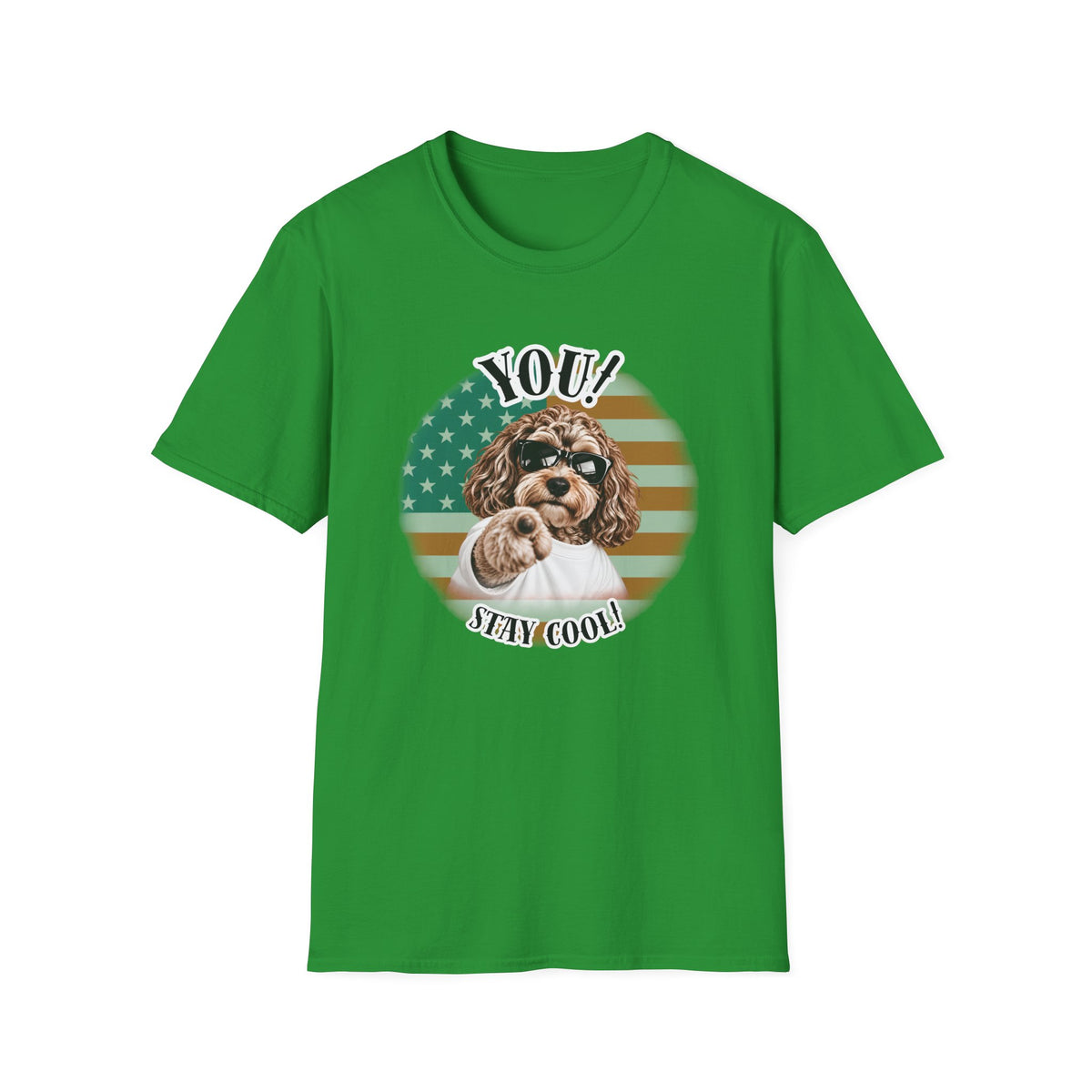 YOU!...Stay Cool! – Cockapoo - Supersoft Unisex T-shirt