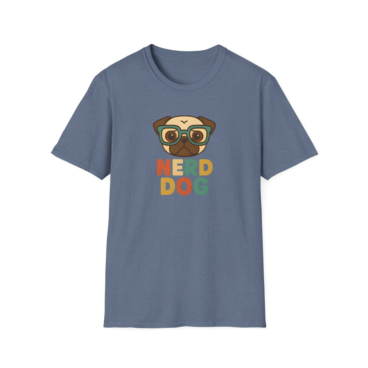 Nerd Dog  –  Supersoft Unisex T-Shirt