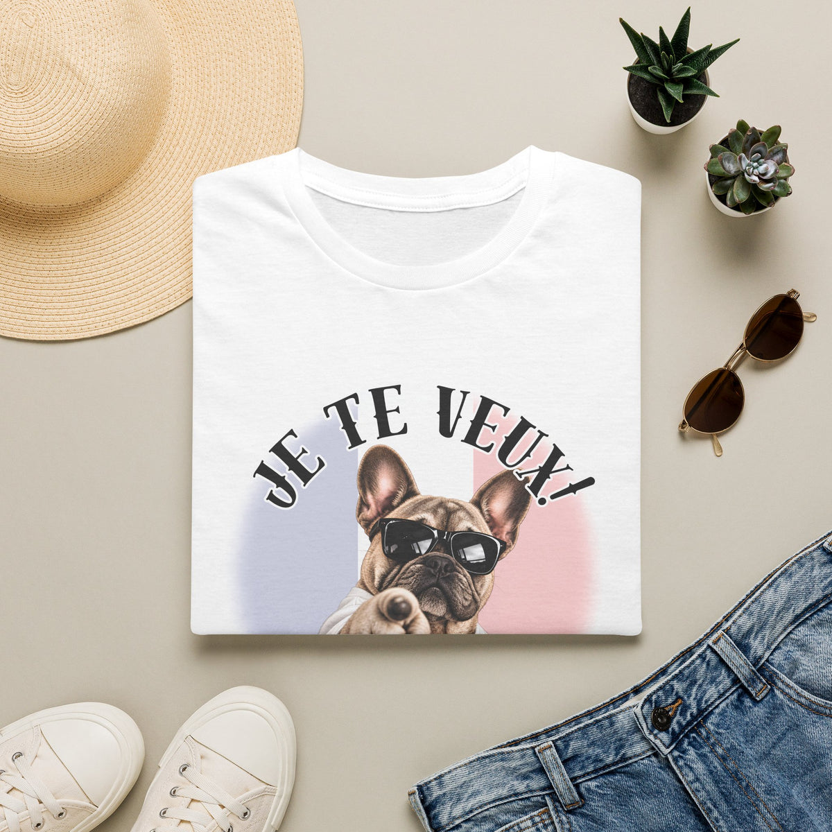 I WANT YOU!...To Drop the Sausage! – French Bulldog - Supersoft Unisex T-shirt