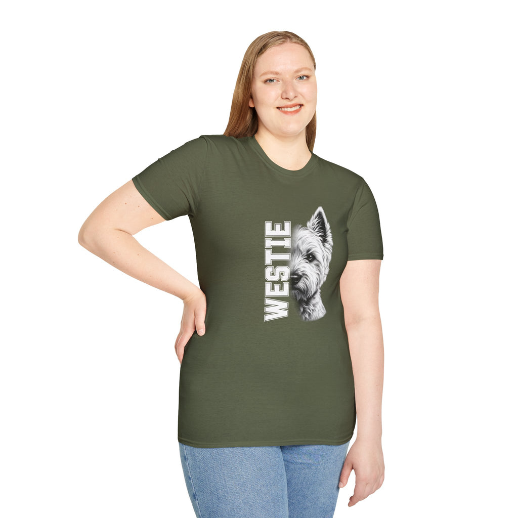West Highland Terrier On Duty - Supersoft Unisex T-shirt