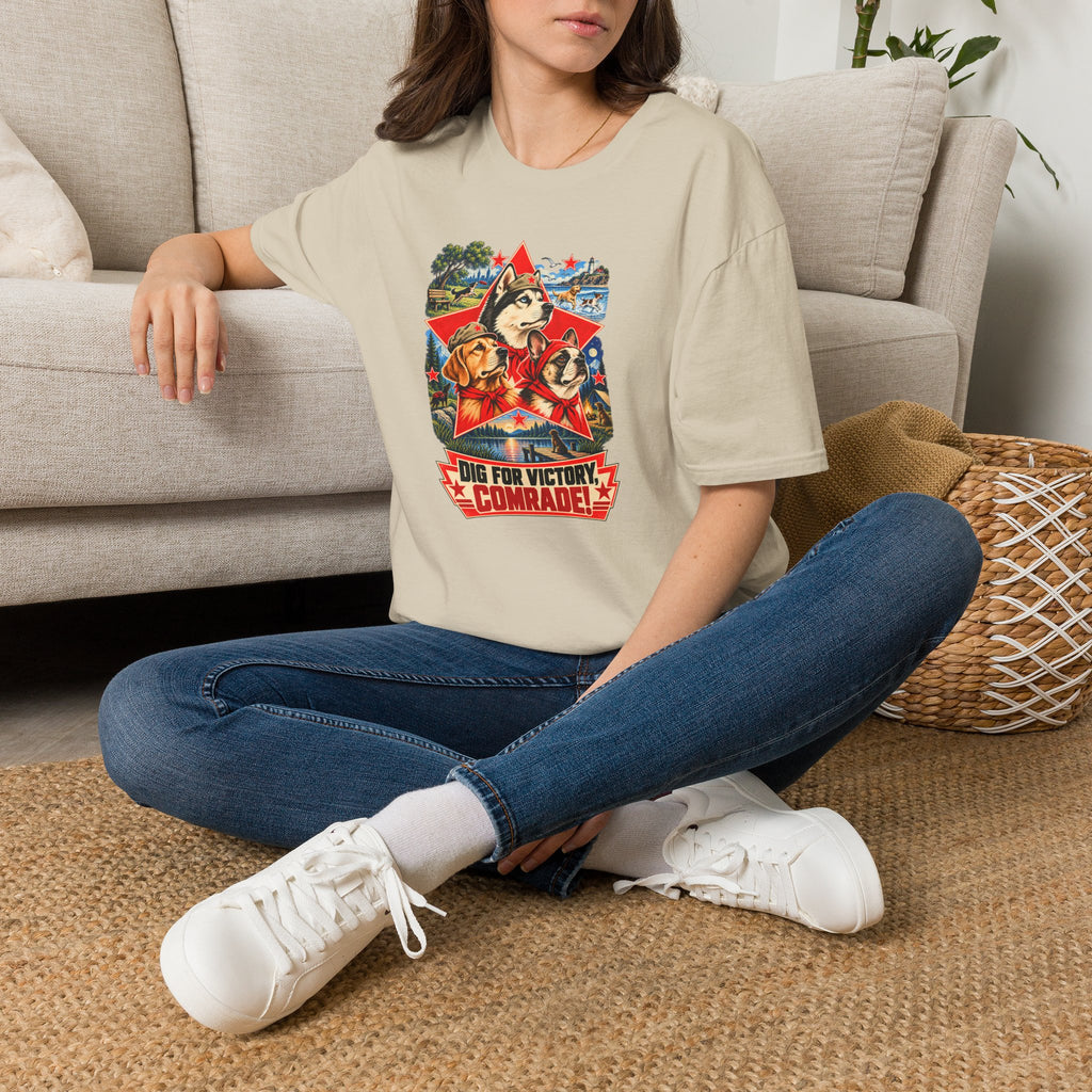 Dig for Victory, Comrade! – The Great Canine Revolution - Supersoft Unisex T-shirt