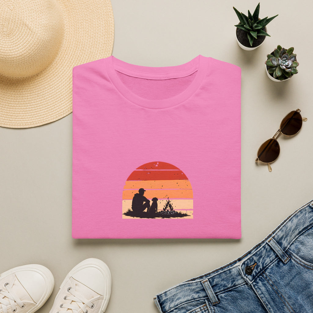 Campfire, Dog & Absolutely Nowhere Else to Be –  Supersoft Unisex T-Shirt
