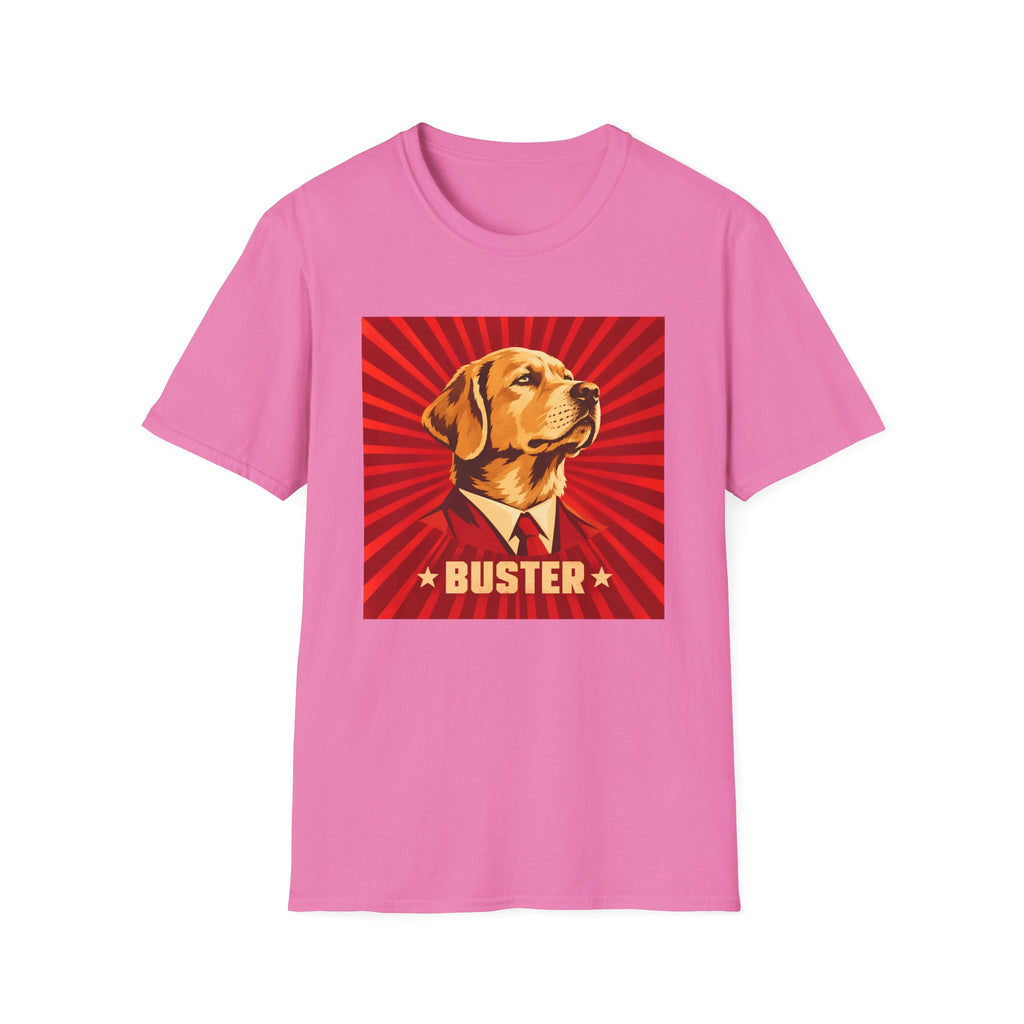 First Comrade Buster – Supreme Leader of the Biscuit Revolution - Supersoft Unisex T-shirt