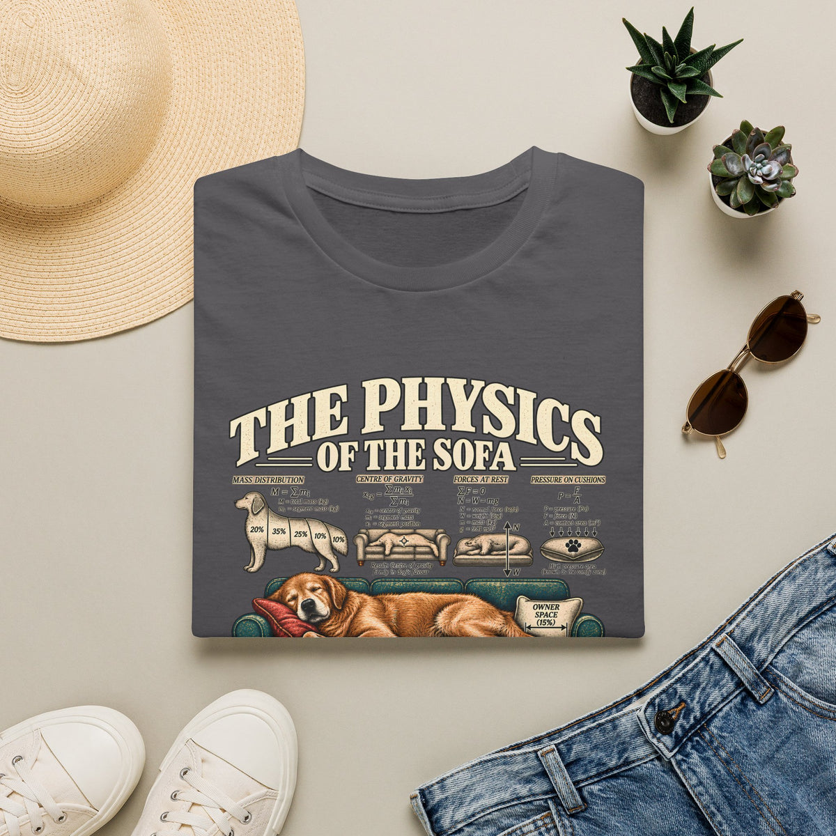 The Physics of the Sofa T-Shirt –  Supersoft Unisex T-Shirt