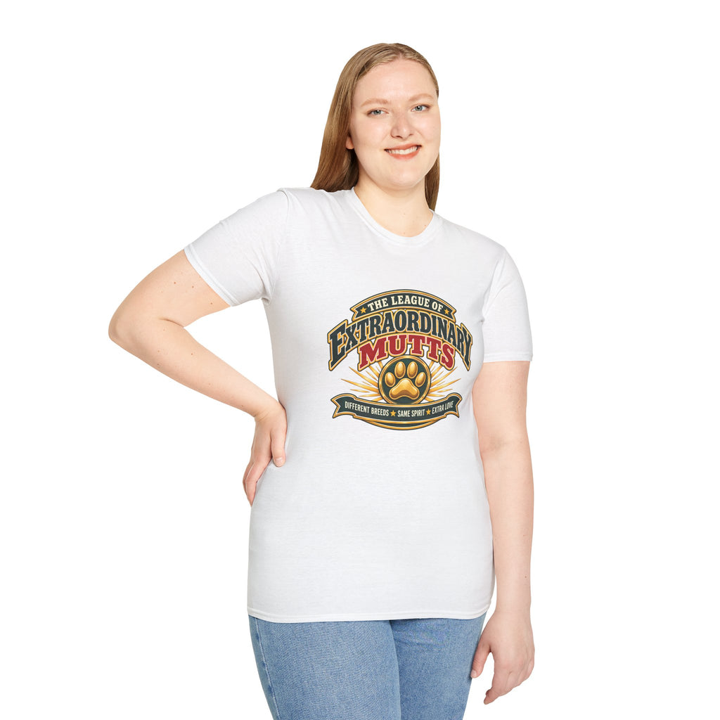 The League of Extraordinary Mutts - Supersoft Unisex T-shirt