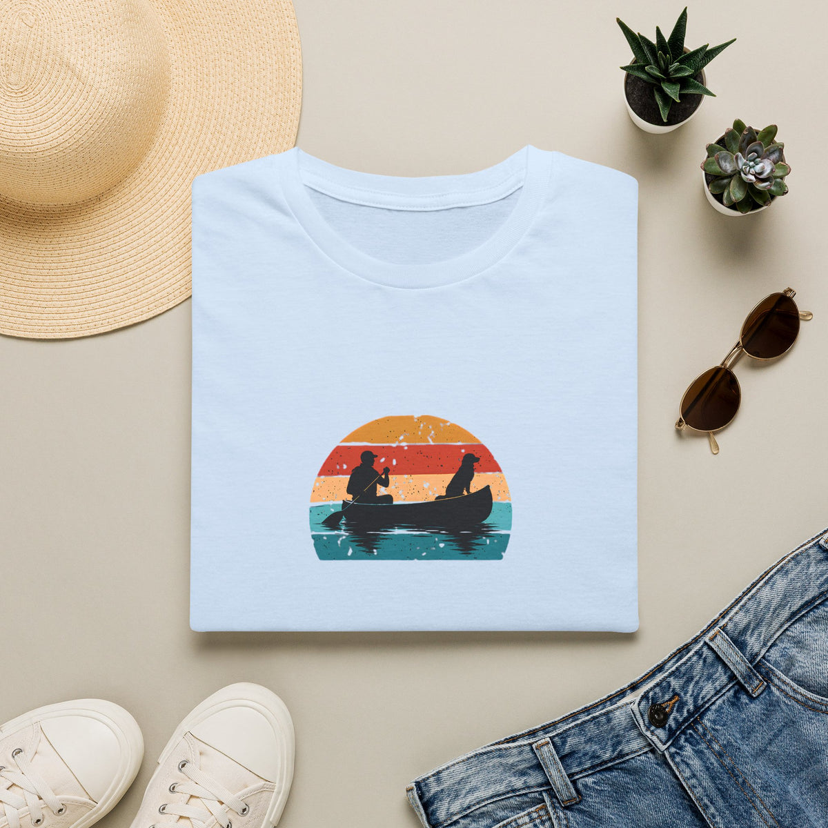 Paddle Out With Your Best Friend –  Supersoft Unisex T-Shirt