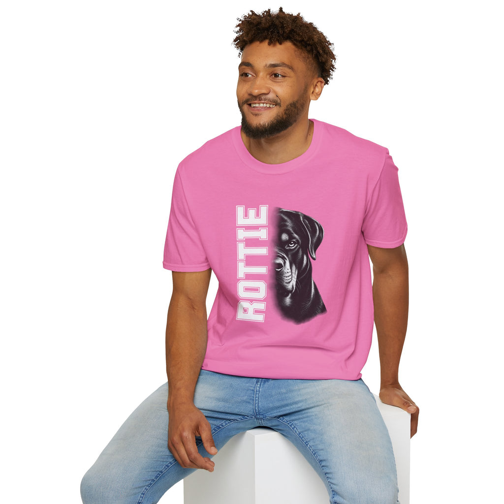 Rottweiler On Duty - Supersoft Unisex T-shirt