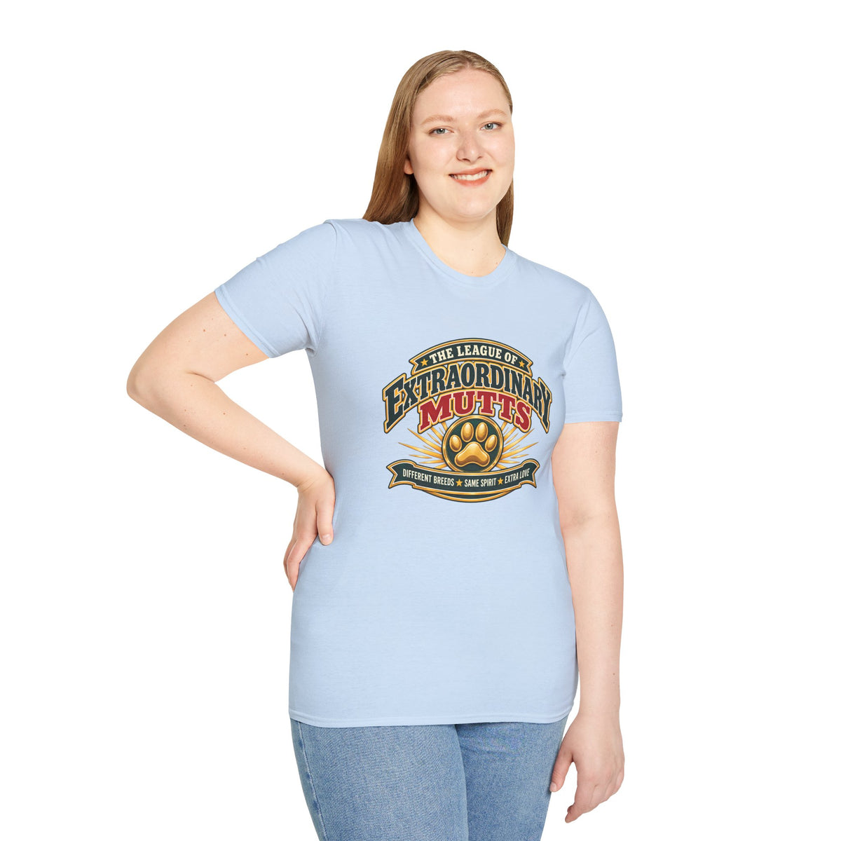 The League of Extraordinary Mutts - Supersoft Unisex T-shirt