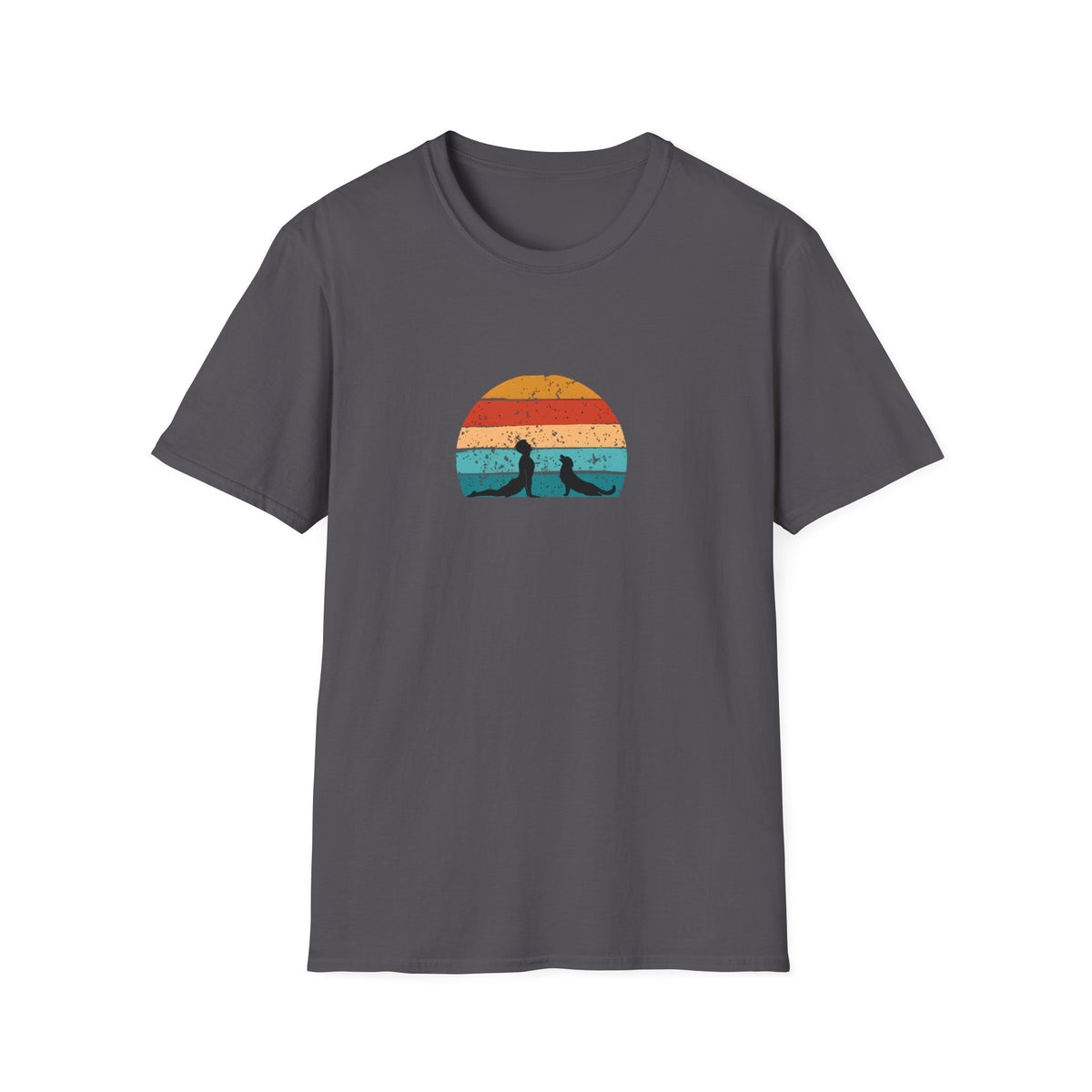 Downward Dog...With My Dog –  Supersoft Unisex T-Shirt